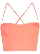 Michelle Mason Bustier Top - Red