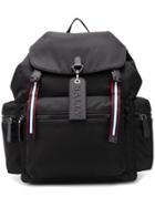 Bally Top Flap Backpack - Black