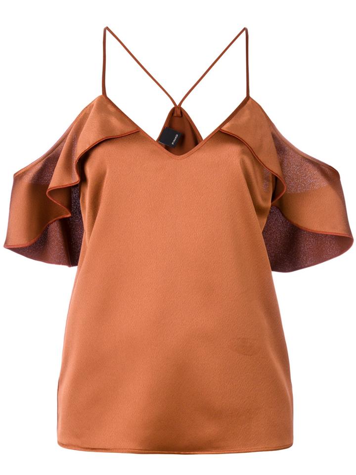 Pinko Elizabeth Blouse - Brown
