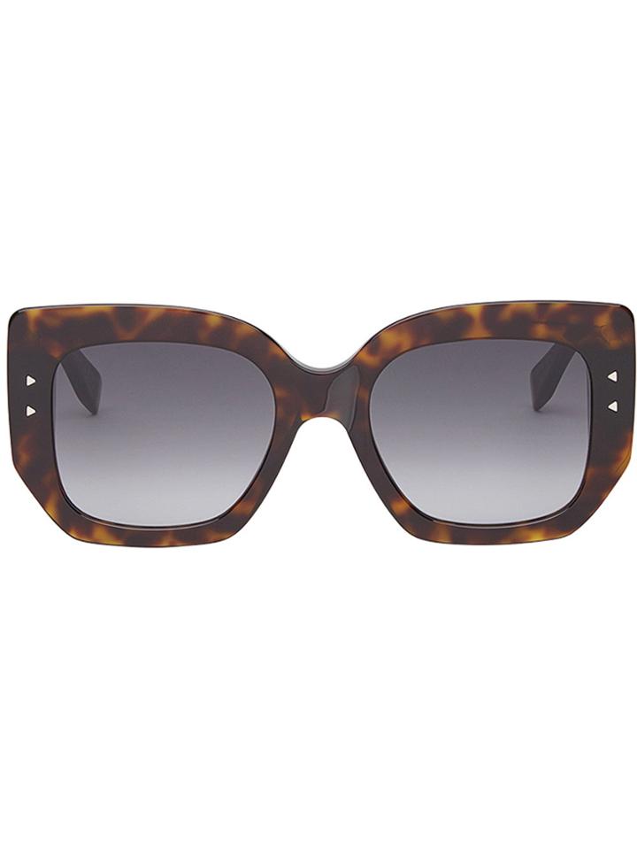 Fendi Eyewear Peekaboo Sunglasses - Brown