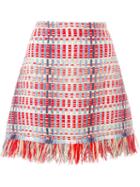 Tory Burch 'tara' Skirt, Women's, Size: 4, Cotton/acrylic/other Fibers