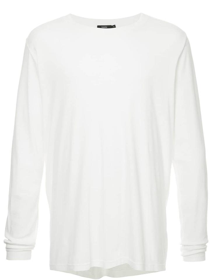 Bassike Long Sleeved Jersey - White