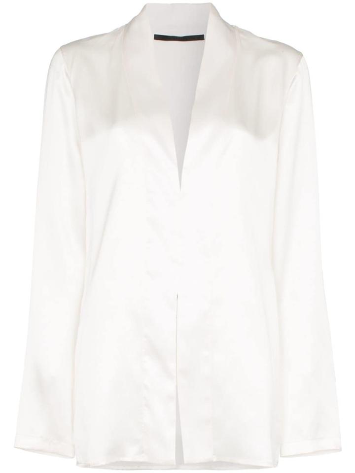 Haider Ackermann Silk Blouse - White