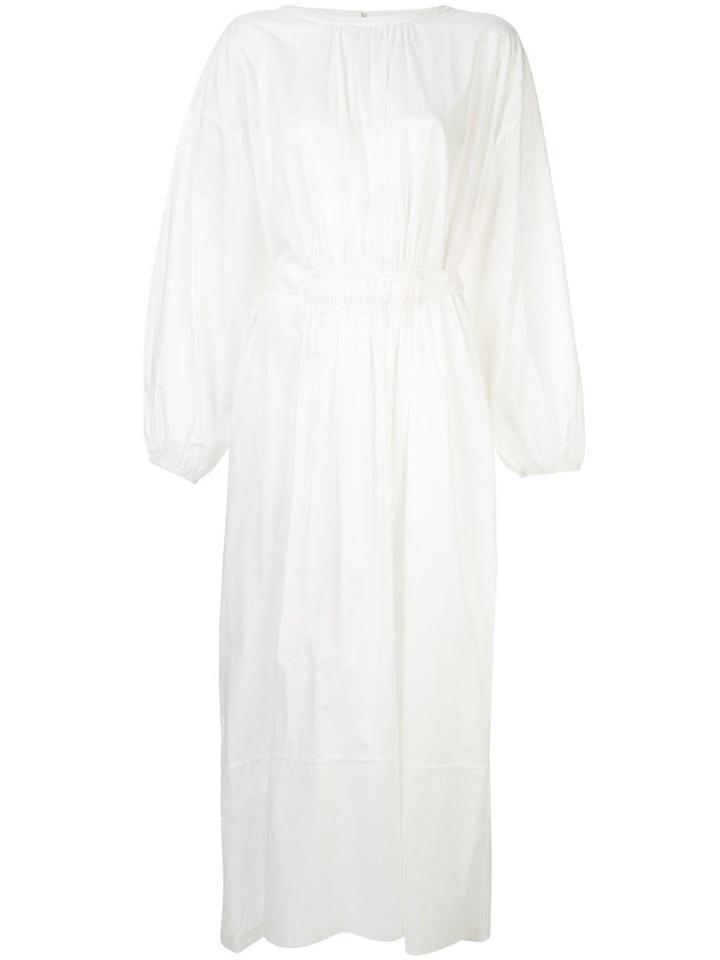 Matteau Long Sleeve Maxi Dress - White