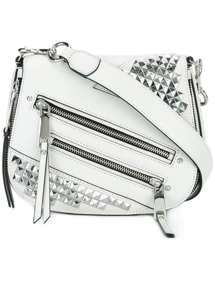 Marc Jacobs Studded Small Nomad Crossbody Bag, Women's, Grey, Leather