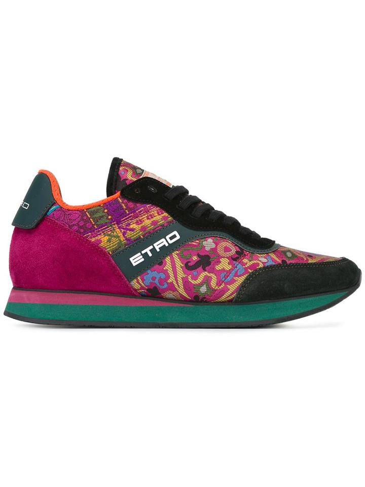 Etro Paisley Print Sneakers