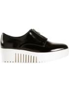 Opening Ceremony Front Zip Platform Derby Shoes