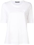 Luisa Cerano Heart Patch T-shirt - White