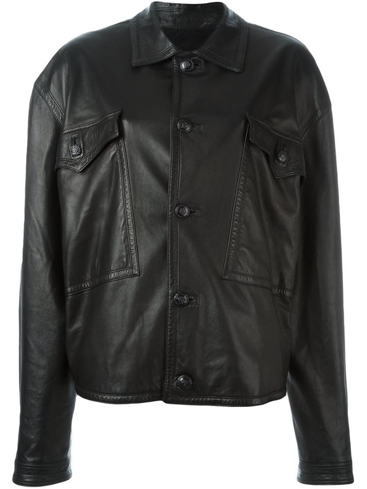 Versace Vintage Leather Jacket