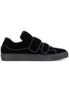 L'autre Chose Touch Strap Low Top Sneakers - Black