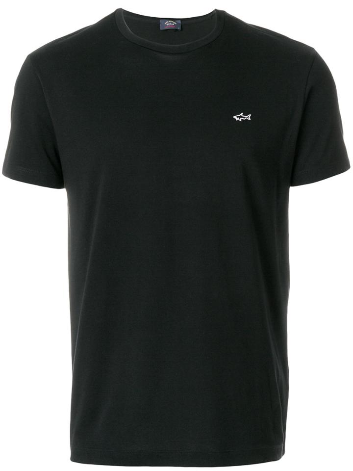 Paul & Shark Logo Patch T-shirt - Black