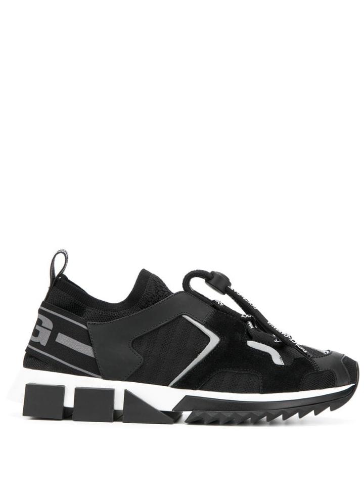 Dolce & Gabbana Sorrento Trekking Sneakers - Black