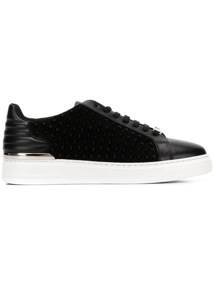 Philipp Plein Star Studded Sneakers - Black