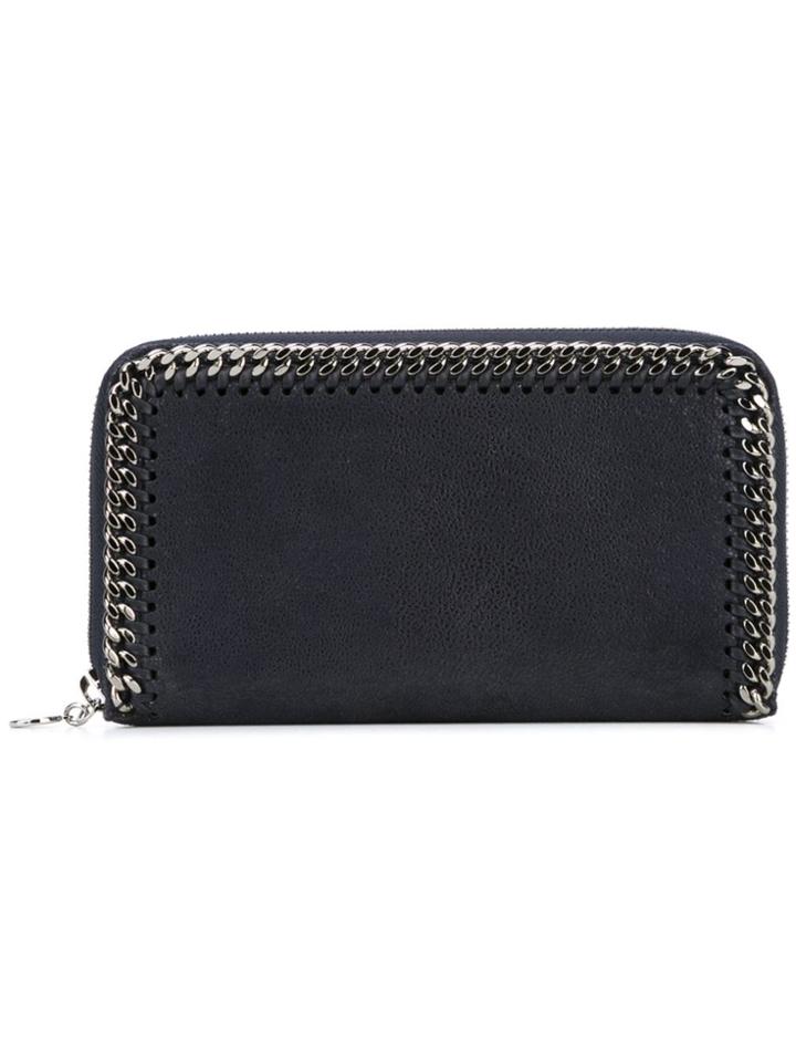 Stella Mccartney 'falabella' Top Zip Wallet - Blue