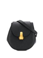 Bottega Veneta Foldover Top Belt Bag - Black