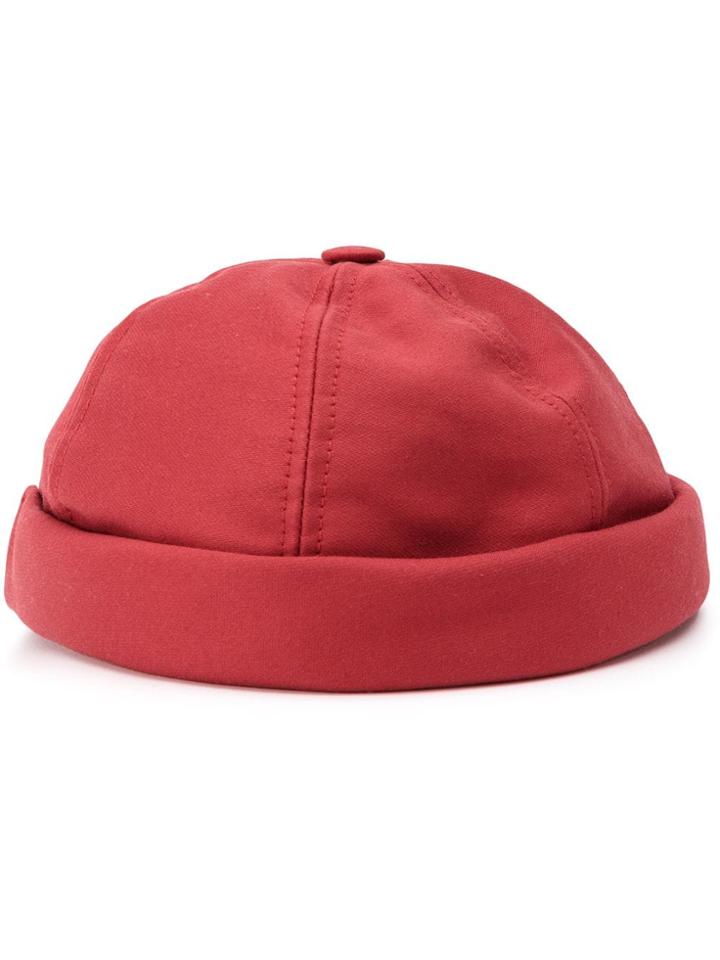 Junya Watanabe Man Rolled-up Hat - Red