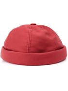 Junya Watanabe Man Rolled-up Hat - Red