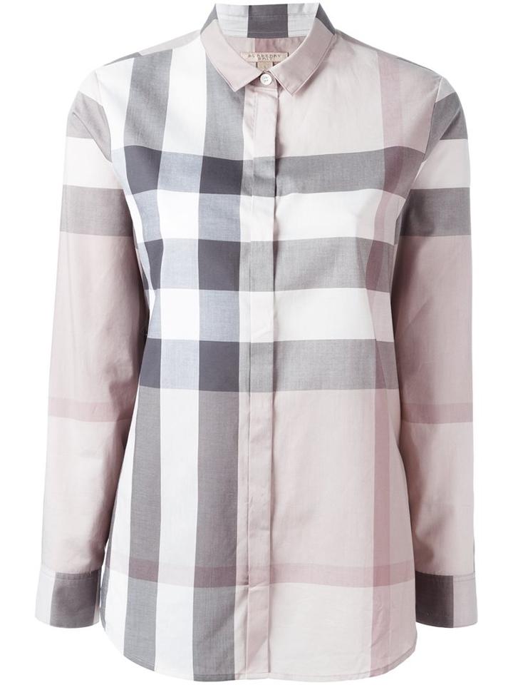 Burberry House Check Shirt, Women's, Size: Xs, Nude/neutrals, Cotton