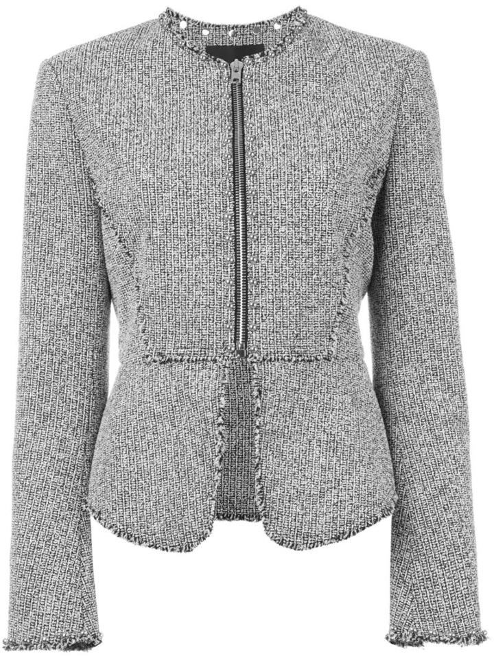 Alexander Wang Tweed Peplum Jacket