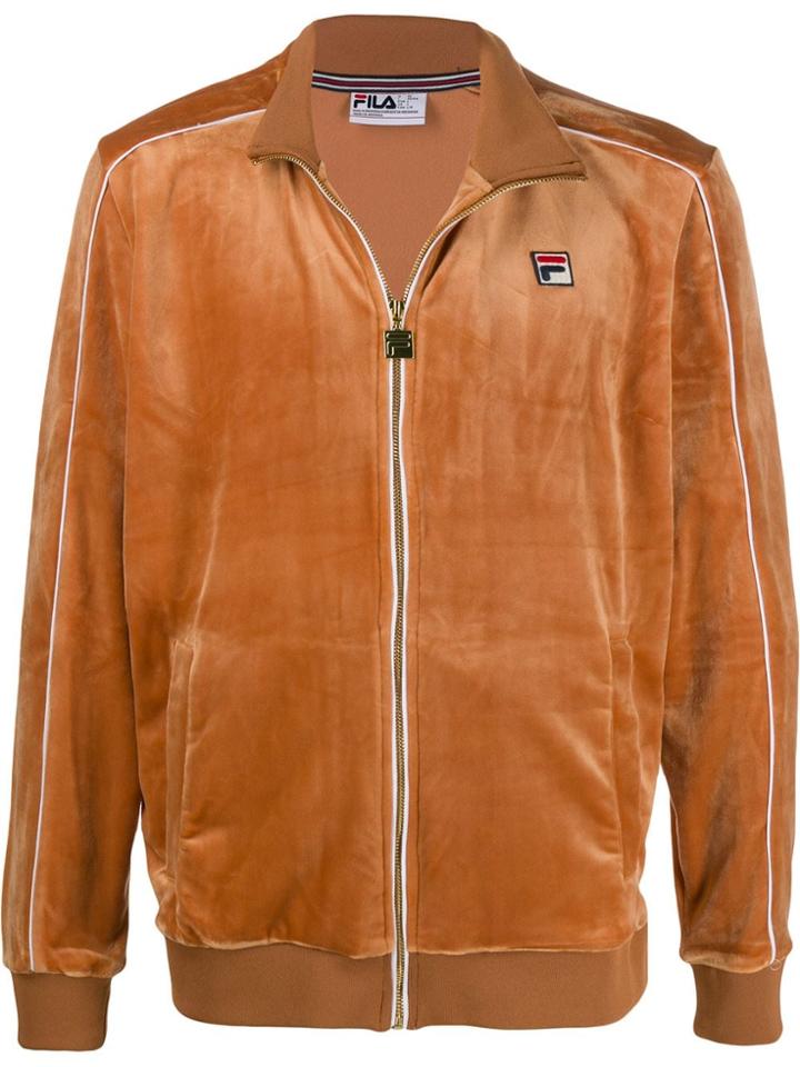 Fila Logo Track Jacket - Orange