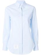 Thom Browne Button-down Slim Fit Shirt - Blue
