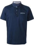 Michael Kors Polo Shirt, Men's, Size: Small, Blue, Cotton