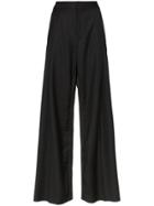 Wales Bonner Wide Leg Trousers - Black