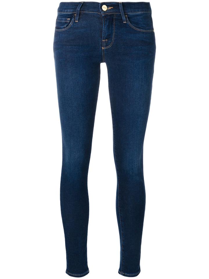 Frame Denim Skinny Fit Jeans - Blue