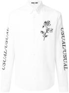 Mcq Alexander Mcqueen Embroidered Shirt - White