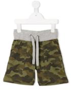 American Outfitters Kids Camouflage Track Shorts, Boy's, Size: 8 Yrs, Green