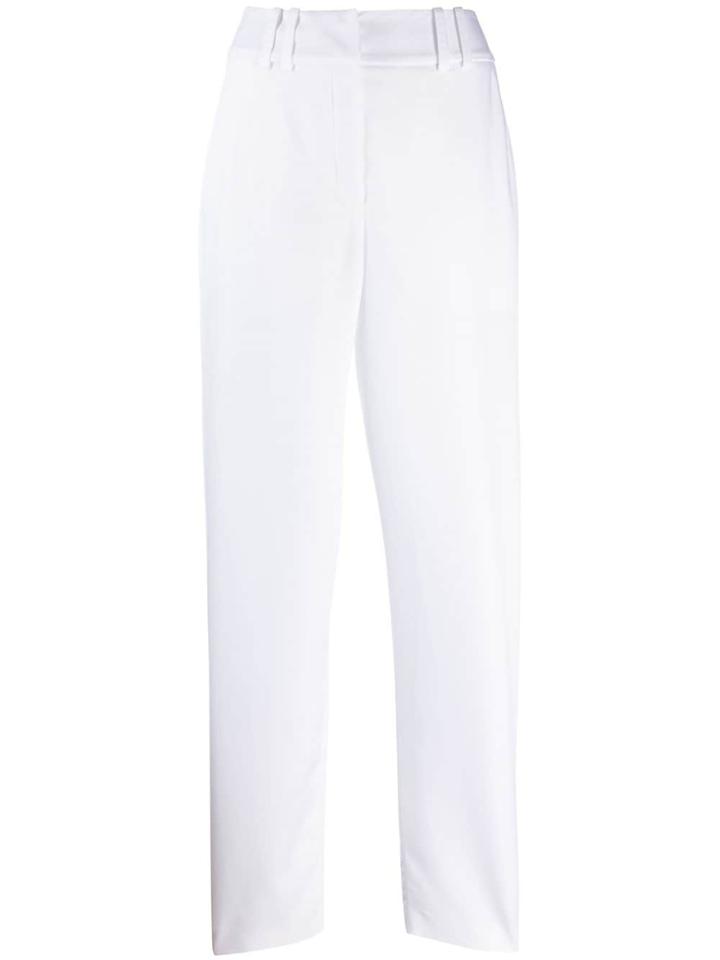 Balmain Wide Leg Trousers - White