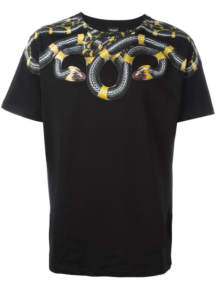Marcelo Burlon County Of Milan 'sabino' T-shirt, Men's, Size: Xl, Black, Cotton