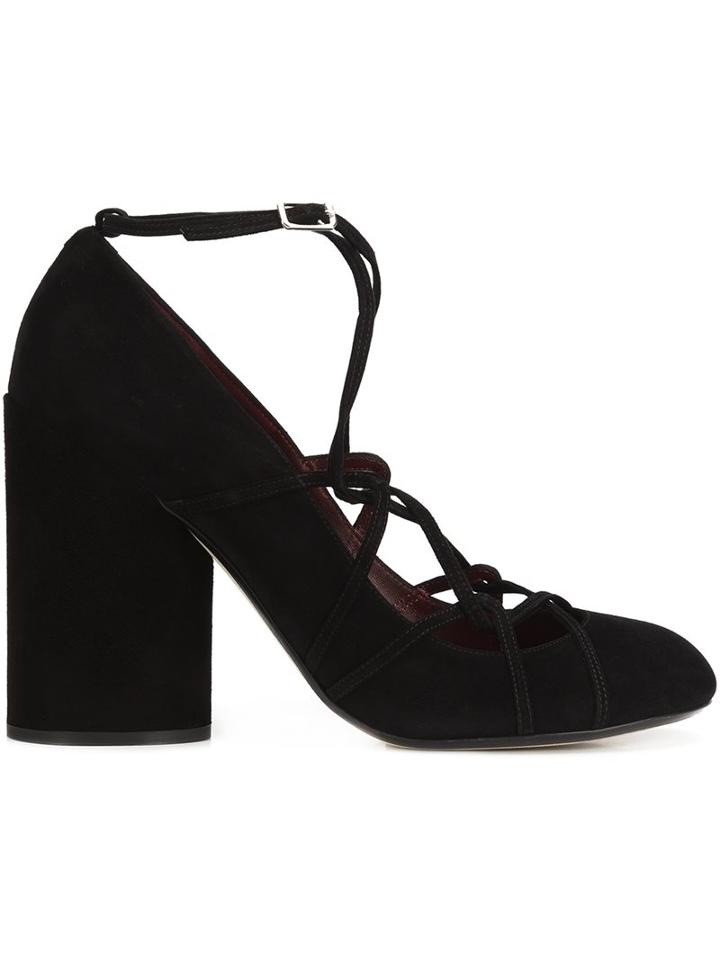 Marc Jacobs Chunky Heel Pumps