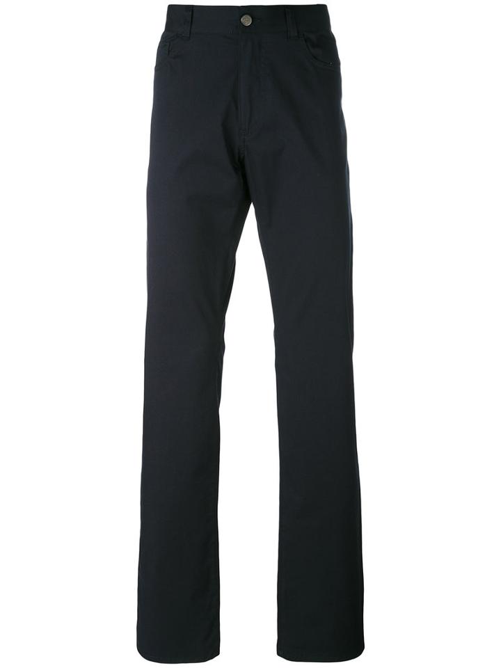 Canali - Straight Jeans - Men - Cotton/spandex/elastane - 56, Blue, Cotton/spandex/elastane