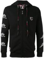 Plein Sport Tiger And Logo Print Jacket - Black