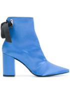 Robert Clergerie Pointed Toe Boots - Blue
