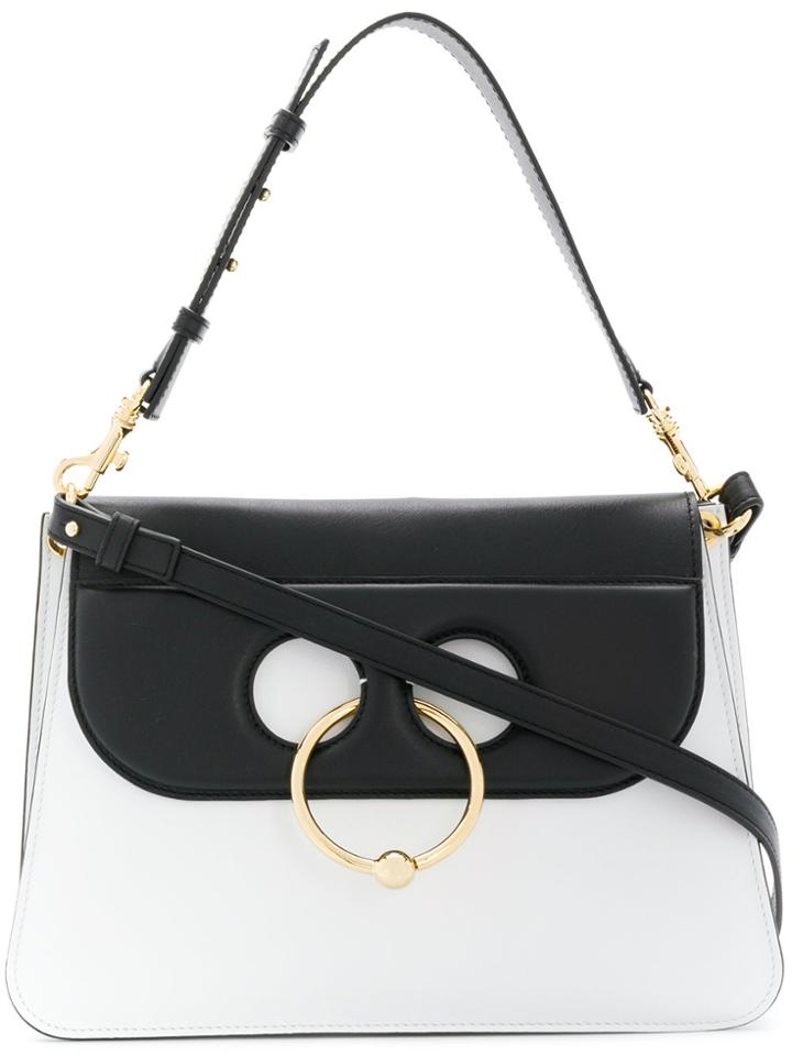 Jw Anderson Pierce Medium Shoulder Bag - White