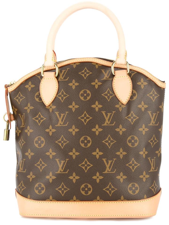 Louis Vuitton Vintage Lockit Hand Tote Bag - Brown