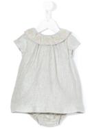 Knot - Metallic Effect Dress Set - Kids - Cotton/linen/flax - 6 Mth, Nude/neutrals