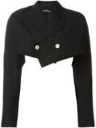 Comme Des Garçons Vintage Bolero Jacket, Women's, Size: Small, Black