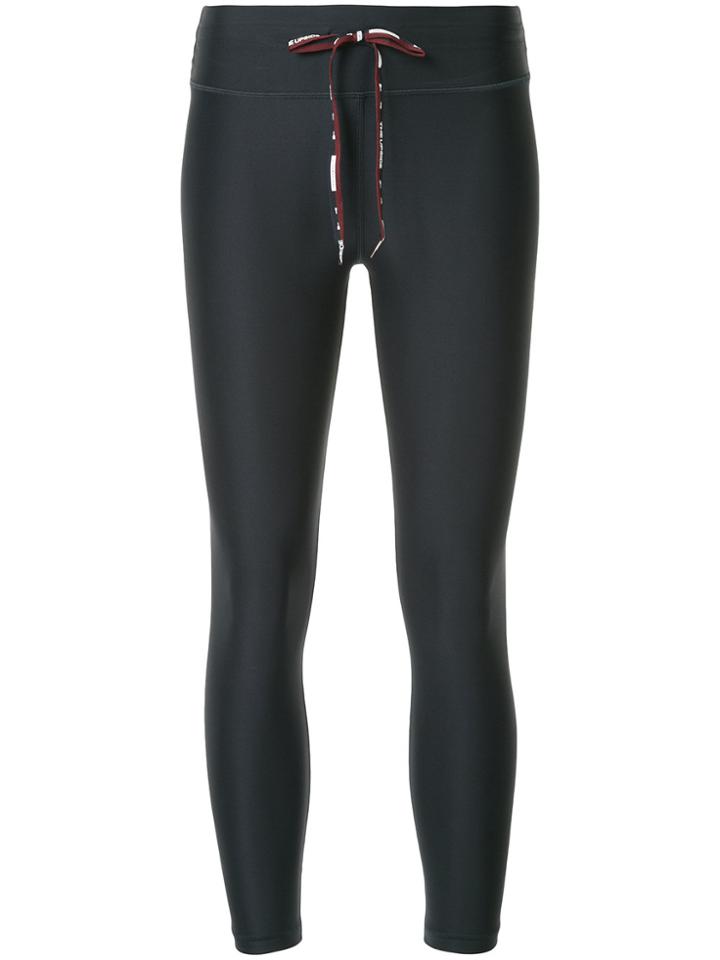 The Upside Arrow Patch Leggings - Blue