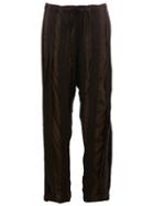 Uma Wang Striped Straight-leg Trousers
