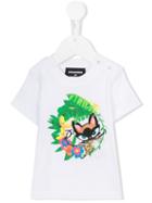 Dsquared2 Kids - Print T-shirt - Kids - Cotton - 6 Mth, White
