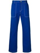 Acne Studios Carpenter-style Trousers - Blue