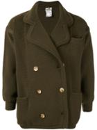 Hermès Pre-owned Short Double-breasted Coat - Green