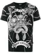 Just Cavalli Printed Style T-shirt - Black