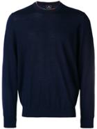 Ps By Paul Smith Printed Trim Turtleneck - Blue