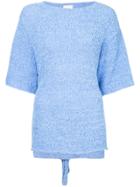 Dion Lee Paper Towel T-shirt - Blue