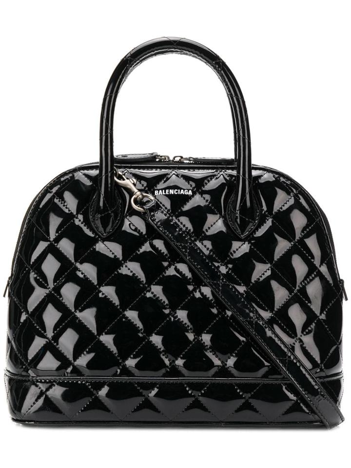 Balenciaga Ville S Top Handle Bag - Black