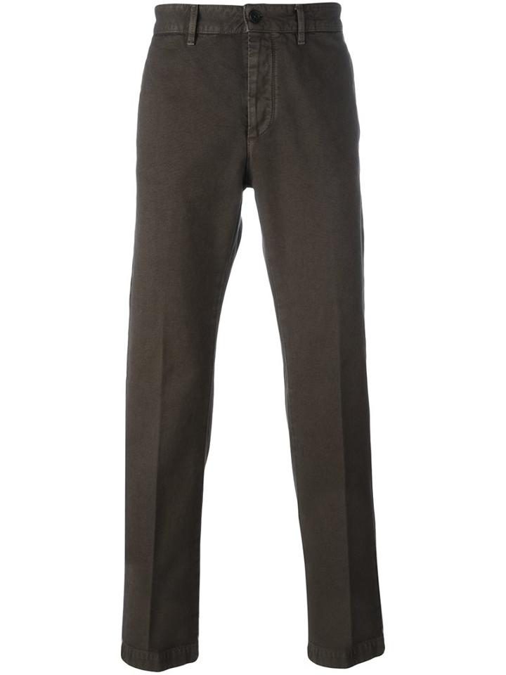 Massimo Alba 'winch' Trousers, Men's, Size: 50, Brown, Cotton/spandex/elastane